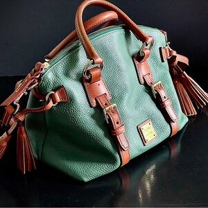 Dooney and Bourke Green Bristol Satchel